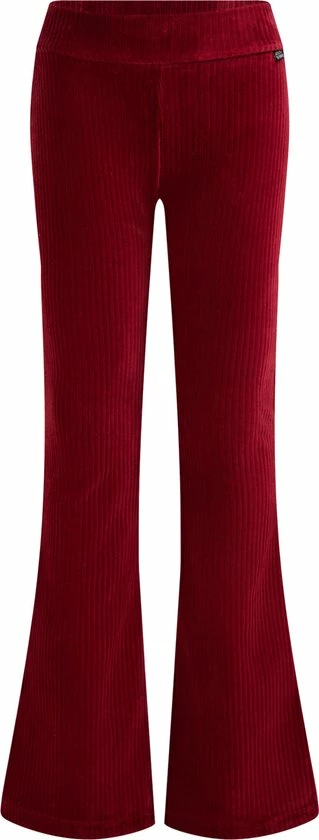 WE Fashion Meisjes Velvet Flared Legging Van Ribstof - Maat 104 6 WE Fashion Meisjes Velvet Flared Legging Van Ribstof - Maat 104 - Afbeelding 4