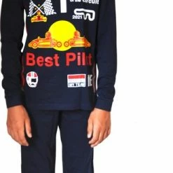 Tukk Jammies Tukk Jamies Formule 1 Pyjama Nr.1 Maat 152