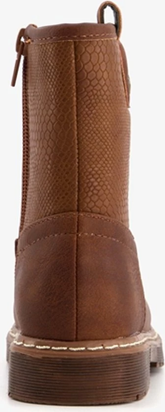 Blue Box Meisjes Enkellaarsjes - Cognac - Maat 26 6 Blue Box Meisjes Enkellaarsjes - Cognac - Maat 26 - Afbeelding 4