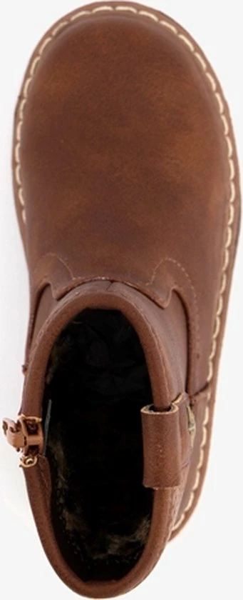 Blue Box Meisjes Enkellaarsjes - Cognac - Maat 26 7 Blue Box Meisjes Enkellaarsjes - Cognac - Maat 26 - Afbeelding 5