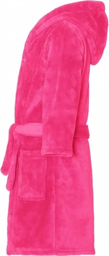 Playshoes - Fleece Badjas Met Capuchon - Roze - Maat 170-176cm 5 Playshoes - Fleece Badjas Met Capuchon - Roze - Maat 170-176cm - Afbeelding 3