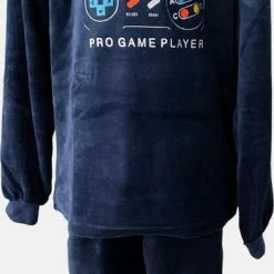 Cocodream Quality Outfitter/Cocodream Jongens Pyjama Level Velours Navy -176