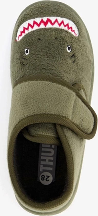 Thu!s Kinder Pantoffels Monster - Groen - Maat 29 - Sloffen 7 Thu!s Kinder Pantoffels Monster - Groen - Maat 29 - Sloffen - Afbeelding 5