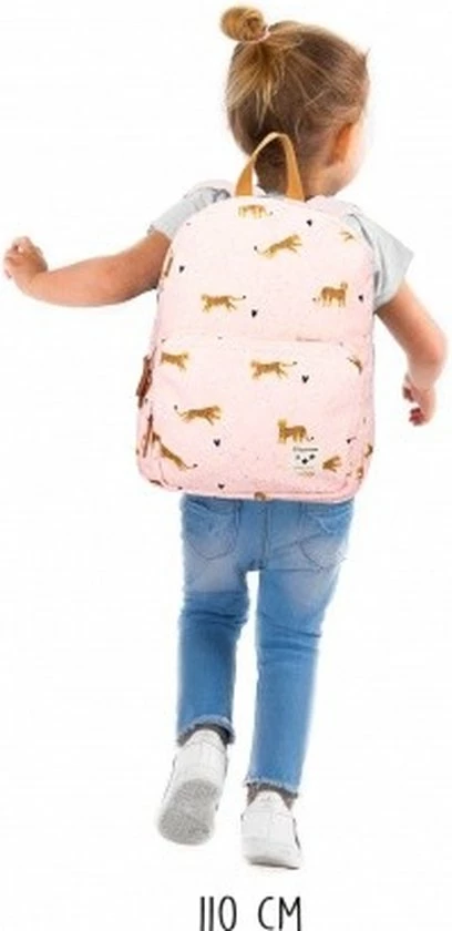Kidzroom Hug Me - Rugzak - 2 T/m 6 Jaar - Roze - Luipaard 8 Kidzroom Hug Me - Rugzak - 2 T/m 6 Jaar - Roze - Luipaard - Afbeelding 6