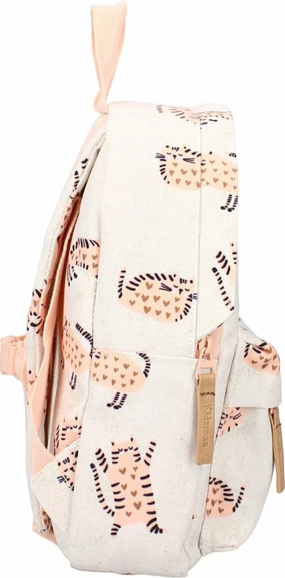 Kidzroom Stories Rugzak - 2 T/m 6 Jaar - Beige - Poes 4 Kidzroom Stories Rugzak - 2 T/m 6 Jaar - Beige - Poes - Afbeelding 2