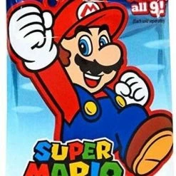 Nintendo Super Mario Hanger & Trading Card Collector Pack