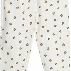 Meyco Mini Panther Pyjama - 2-pack - Offwhite/sand - 86/92 -JACK & JONES JUNIOR winkel 428x840 1