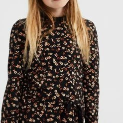 WE Fashion Meisjes Jurk Met Dessin En Strikceintuur -JACK & JONES JUNIOR winkel 470x840