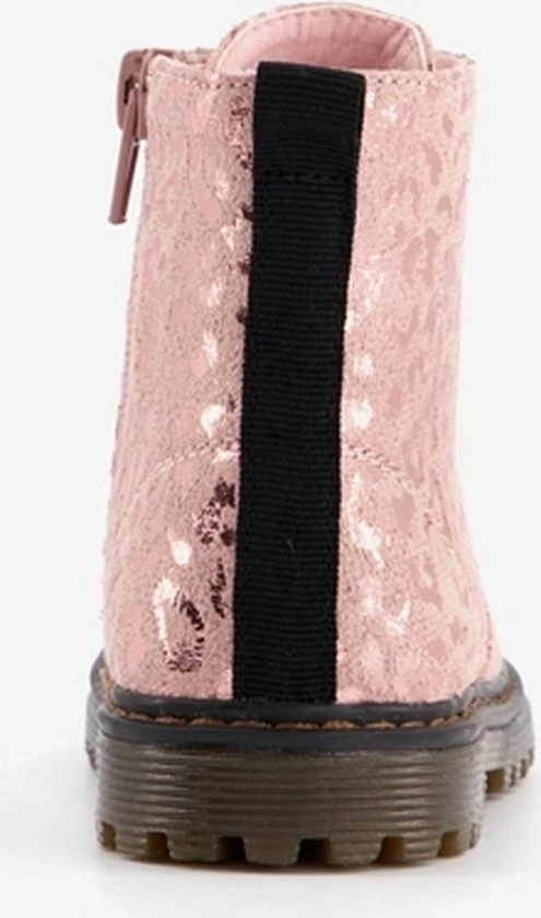 Blue Box Meisjes Veterboots Met Luipaardprint - Roze - Maat 20 6 Blue Box Meisjes Veterboots Met Luipaardprint - Roze - Maat 20 - Afbeelding 4