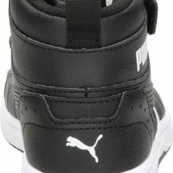 PUMA Rebound JOY AC PS Unisex Sneakers - Black/White - Maat 34 -JACK & JONES JUNIOR winkel 499x840 3