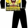 Spongebob Pyjama - Maat 110 - Zwart / Geel - Sponge Bob Pyjamaset -JACK & JONES JUNIOR winkel 504x840 4