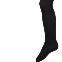 Yellow Moon Effen Zwarte Kindermaillot - Maat 110-116