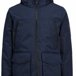JACK & JONES JUNIOR JACK&JONES JUNIOR JJECRAFT PARKA SN JNR Jongens Jas - Maat 176