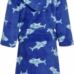 Playshoes - Fleece Badjas Met Capuchon - Haaien - Maat 122-128cm -JACK & JONES JUNIOR winkel 528x840 2