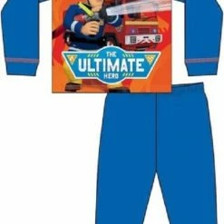 Brandweerman Sam Pyjama - Maat 104 - Sam Pyjamaset Ultimate Hero
