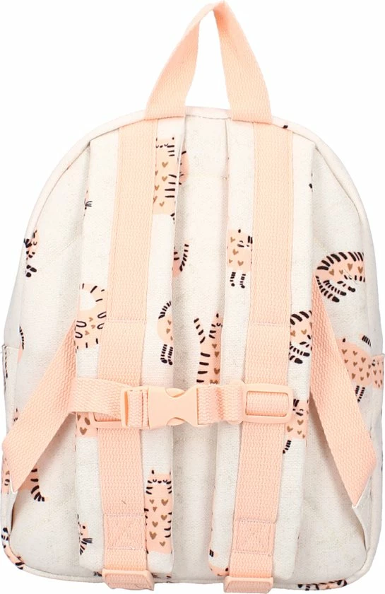 Kidzroom Stories Rugzak - 2 T/m 6 Jaar - Beige - Poes 5 Kidzroom Stories Rugzak - 2 T/m 6 Jaar - Beige - Poes - Afbeelding 3