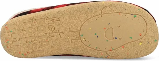 Hot Potatoes Tijvin Kinder Pantoffel - Rood Multi - Maat 39 16 Hot Potatoes Tijvin Kinder Pantoffel - Rood Multi - Maat 39 - Afbeelding 14