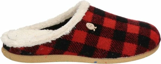 Hot Potatoes Tijvin Kinder Pantoffel - Rood Multi - Maat 39 3 Hot Potatoes Tijvin Kinder Pantoffel - Rood Multi - Maat 39
