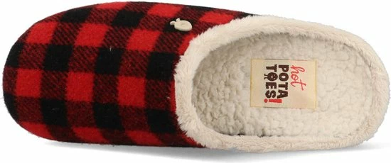 Hot Potatoes Tijvin Kinder Pantoffel - Rood Multi - Maat 39 17 Hot Potatoes Tijvin Kinder Pantoffel - Rood Multi - Maat 39 - Afbeelding 15
