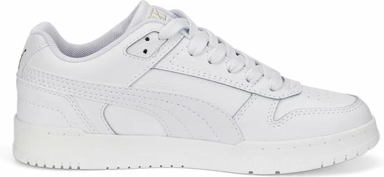 PUMA RBD Game Low Jr Unisex Sneakers - White/TeamGold - Maat 36 4 PUMA RBD Game Low Jr Unisex Sneakers - White/TeamGold - Maat 36 - Afbeelding 2