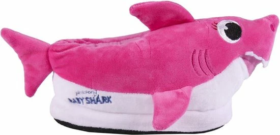 Kinder Pantoffels/sloffen Baby Shark Roze - Haaien Dieren Pantoffels Voor Kinderen 23-24 4 Kinder Pantoffels/sloffen Baby Shark Roze - Haaien Dieren Pantoffels Voor Kinderen 23-24 - Afbeelding 2