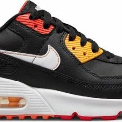 Nike Air Max 90 LTR - Zwart/Wit/Geel - Maat 38 - Sneakers - Unisex -JACK & JONES JUNIOR winkel 550x268 1