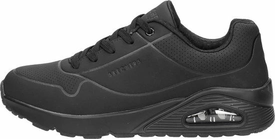 Skechers Street Uno Kids Sneaker - Zwart Zwart - Maat 39 11 Skechers Street Uno Kids Sneaker - Zwart Zwart - Maat 39 - Afbeelding 9