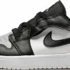 Nike Air Jordan 1 Low Wit / Grijs / Zwart - Sneakers - BQ6066-052 - Maat 33.5