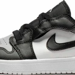 Nike Air Jordan 1 Low Wit / Grijs / Zwart - Sneakers - BQ6066-052 - Maat 33.5