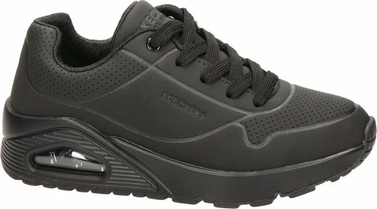 Skechers Street Uno Kids Sneaker - Zwart Zwart - Maat 39 4 Skechers Street Uno Kids Sneaker - Zwart Zwart - Maat 39 - Afbeelding 2