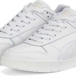 PUMA RBD Game Low Jr Unisex Sneakers - White/TeamGold - Maat 36