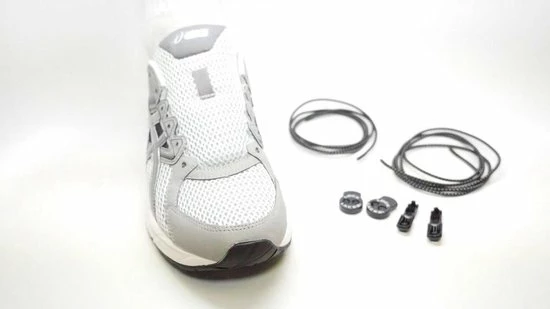 Lock Laces Oranje - Elastische Schoenveters - Hardlopen 4 Lock Laces Oranje - Elastische Schoenveters - Hardlopen - Afbeelding 2