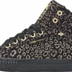 British Knights British Knights Sneakers Zwart Textiel 48806 - Maat 38 -JACK & JONES JUNIOR winkel 550x316 2