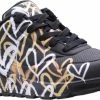Skechers Uno-Metallic Love Dames Sneakers - Black/Gold - Maat 40 -JACK & JONES JUNIOR winkel 550x327 2
