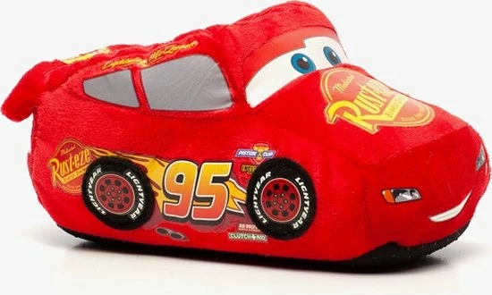 Disney Cars Cars Lightning McQueen Kinder Pantoffels - Rood - Maat 28 - Sloffen 3 Disney Cars Cars Lightning McQueen Kinder Pantoffels - Rood - Maat 28 - Sloffen
