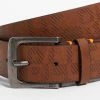 WE Fashion Jongens Riem Met Dessin - Bruin - 65 Cm -JACK & JONES JUNIOR winkel 550x332