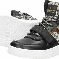 Vingino Senne Mid Sneakers Zwart - Maat 33 -JACK & JONES JUNIOR winkel 550x336 1