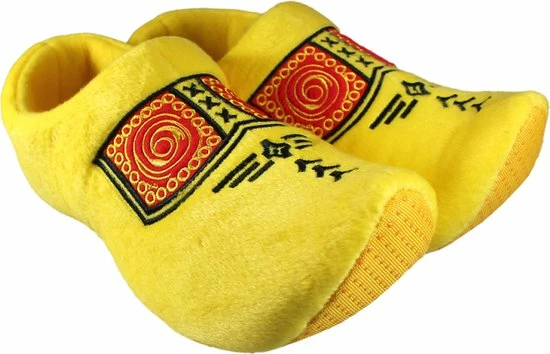 Nijhuis Klomppantoffel Geel Boeren Bies Maat 31-35 5 Nijhuis Klomppantoffel Geel Boeren Bies Maat 31-35 - Afbeelding 3