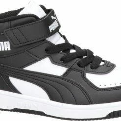 PUMA Rebound JOY AC PS Unisex Sneakers - Black/White - Maat 34 -JACK & JONES JUNIOR winkel 550x355 2