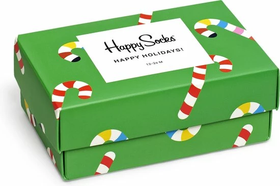 Happy Socks Sokken Kids Holiday Gift Box Groen Maat:2-4 Jaar 4 Happy Socks Sokken Kids Holiday Gift Box Groen Maat:2-4 Jaar - Afbeelding 2