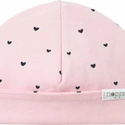 Noppies G Hat REV New York - Light Rose - Maat 0 Tot 3 Maanden
