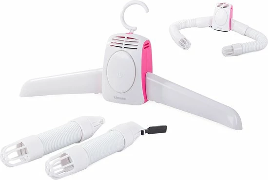 Umate Kledingdroger – Klerendroger – Elektrische Kledinghanger – Klerenhanger – Draagbare Wasdroger – Kleding Droger Hangen – Drogen 4 Umate Kledingdroger – Klerendroger – Elektrische Kledinghanger – Klerenhanger – Draagbare Wasdroger – Kleding Droger Hangen – Drogen - Afbeelding 2