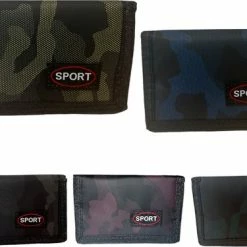 Sport Nylon Portemonnee – Klittenband Sluiting – Portemonnee Voor Jongens En Meiden – Portemonnee Heren - Camouflage Grijs -JACK & JONES JUNIOR winkel 550x375 3