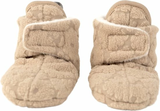 Lodger Winter Slofjes - Slipper Folklore - 100% Fleece - Maat 3-6M - Klittenbandsluiting - Slofjes Die Blijven Zitten - Beige 5 Lodger Winter Slofjes - Slipper Folklore - 100% Fleece - Maat 3-6M - Klittenbandsluiting - Slofjes Die Blijven Zitten - Beige - Afbeelding 3