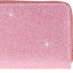 S.Y.W Meisjes Portemonnee Roze Glitter