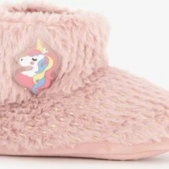 Thu!s Hoge Kinder Pantoffels Met Unicorn - Roze - Maat 35 - Sloffen -JACK & JONES JUNIOR winkel 550x396 2