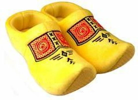 Nijhuis Klomppantoffel Geel Boeren Bies Maat 31-35 6 Nijhuis Klomppantoffel Geel Boeren Bies Maat 31-35 - Afbeelding 4