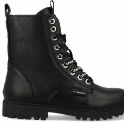 Vingino Eva High Veterboot - Meisjes - Black - Maat 40 18 Vingino Eva High Veterboot - Meisjes - Black - Maat 40 -JACK & JONES JUNIOR winkel 550x403 1