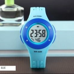 SKMEI Digitaal Kinderhorloge - Multifunctioneel Horloge - Blauw -JACK & JONES JUNIOR winkel 550x415 2