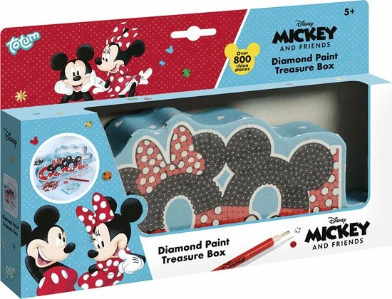 Totum Disney Classics Mickey - Diamond Paint Knutselen - COOL Unisex Sieradendoos, Opbergdoos 30 Cm- Home Deco - Incl. 800 Strass Steentjes - Cadeau Tip Sinterklaas 3 Totum Disney Classics Mickey - Diamond Paint Knutselen - COOL Unisex Sieradendoos, Opbergdoos 30 Cm- Home Deco - Incl. 800 Strass Steentjes - Cadeau Tip Sinterklaas